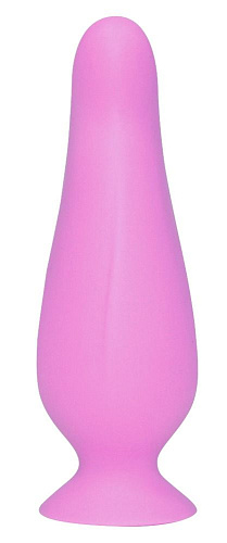 Розовая анальная пробка Seven Creations PLAY CANDI BIG TIME BIG PINK 51021 (14,5 см)