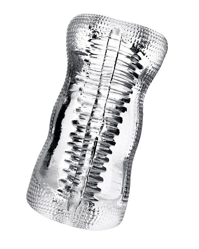 Прозрачный мастурбатор ToyFa Lingam Asha 880103