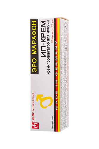 Пролонгирующий интимный крем Milan Arzneimittel GmbH ERO Marathon EP-creme 26R (28 мл)