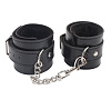 Чёрные поножи Chisa Obey Me Leather Ankle Cuffs CN-632185572