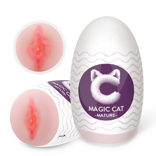 Мастурбатор-вагина телесного цвета S-HANDE MAGIC CAT MATURE SHD-S174