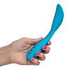 Голубой гнущийся вибратор с функцией Power Boost California Exotic Novelties Palm Springs Pleaser SE-4350-00-3 (15,25 см)