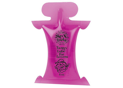 Лубрикант на водной основе с ароматом малины Topco Sales Sex Tarts Lube Raspberry Rush 1035939 (6 мл)