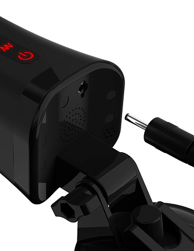 Вибромастурбатор-вагина в телесно-чёрном цвете с голосовым откликом Pipedream Talk Back Super Stroker RD527