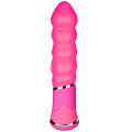 Розовый вибростимулятор Dream Toys BOOTYFUL RIBBED VIBE PINK 21078