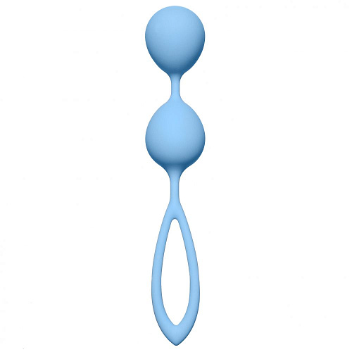 Нежно-голубые вагинальные шарики Lola toys Diaries of a Geisha 3005-04