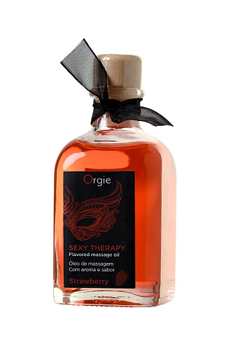 Массажное масло со вкусом клубники ORGIE Lips Massage 21326 (100 мл)