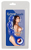Синяя анальная цепочка Orion Love Beads 0510599 (14 см)