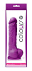 Фиолетовый фаллоимитатор на присоске NS Novelties Colours Pleasures 5 Dildo NSN-0405-15 (17,8 см)