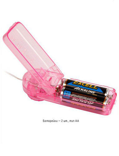 Два розовых виброяйца с выносным пультом управления вибрацией Eroticon 30179