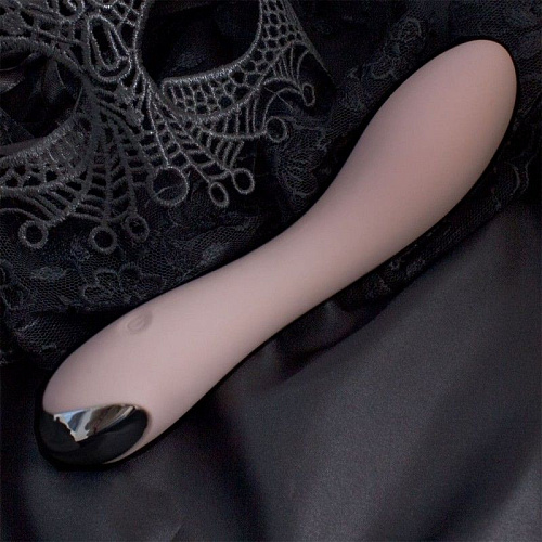 Нежно-розовый вибростимулятор RestArt Loving RA-314 (18 см)