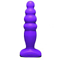 Фиолетовый анальный стимулятор Lola toys Small Bubble Plug 511594lola (11 см)