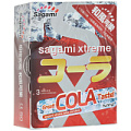 Ароматизированные прозрачные презервативы Sagami Xtreme Cola №3 (3 шт)