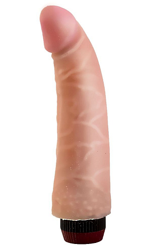 Реалистичный вибростимулятор телесного цвета LOVETOY (А-Полимер) 800701 (17,5 см)
