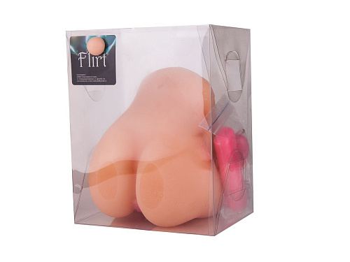 Реалистичный мастурбатор-вагина телесного цвета из киберкожи с вибрацией LOVETOY (А-Полимер) 667421