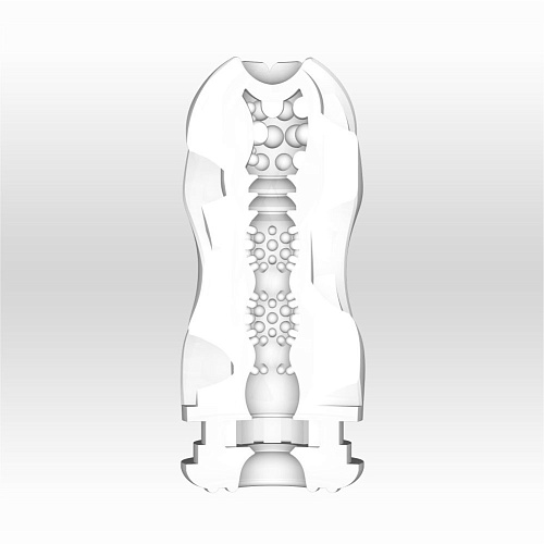 Мастурбатор красного цвета Tenga Reusable Vacuum CUP Regular ATH-001R