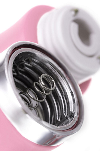 Нежно-розовый вибратор с клиторальным стимулятором JOS JOLY LIMITED EDITION 783024 (19,6 см)