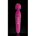 Вибратор ярко-розового цвета с электростимуляцией Nalone Electro VS-VR26 (21,5 см)