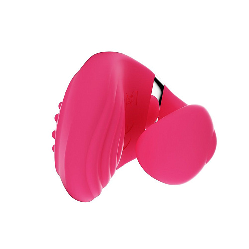 Розовый мини-вибратор LuxeLuv Santiago