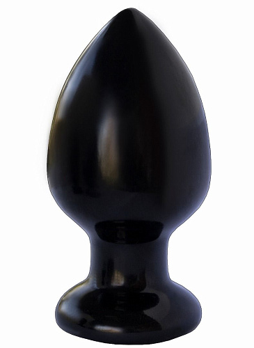 Чёрная анальная пробка LOVETOY (А-Полимер) MAGNUM 9 420900 (13 см)