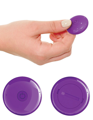 Фиолетовый тройной вибростимулятор с анальной ёлочкой Pipedream Rock N Ride PD7076-00 (17,8 см)