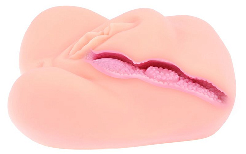 Мастурбатор-вагина 3 телесного цвета без вибрации KOKOS Adarashi M04-002-03D