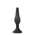 Чёрная анальная пробка Bior toys SEM-5504Sex Expert (9,5 см)