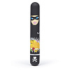 Чёрный вибратор Tokidoki CLASSIC VIBRATOR BLACK ROBBER WOMAN E27700 (18,4 см)