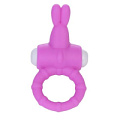 Розовое виброкольцо для пениса Lovetoy Power Rabbit Clit Cockring LV1423-pink