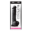 Чёрный фаллоимитатор NS Novelties Colours Pleasures 8 Dildo NSN-0405-23 (24,8 см)