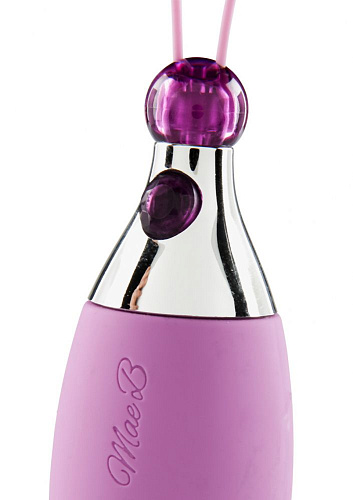 Фиолетовый вибростимулятор Mae B Lovely Vibes Stimulator 10627LV (11 см)