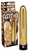 Золотистый гладкий вибратор Orion Gold Mine 05517830000 (19 см)