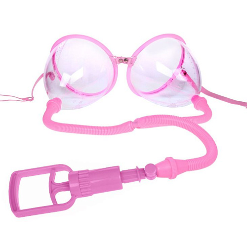 Прозрачная двойная вакуумная помпа для бюста Baile BI-014091-1