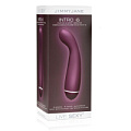 Фиолетовый вибромассажёр для G-массажа JimmyJane Intro 6 Purple 12450 (17 см)