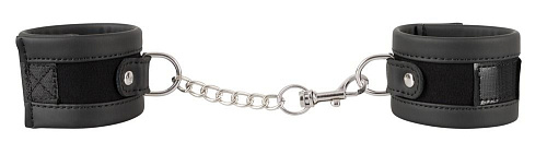 Чёрные наручи на цепочке Orion Handcuffs 24929701001