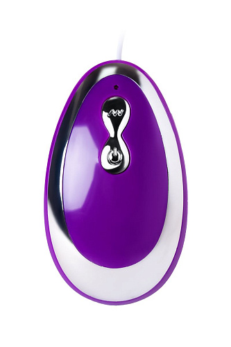 Фиолетовое виброяйцо A-toys 764010 (6,5 см)
