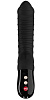 Чёрный вибратор с рёбрышками Fun Factory Tiger Black Line 1131808 (22,3 см)