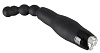 Чёрный анальный вибратор Orion Vibrator with small balls 0585840 (22 см)
