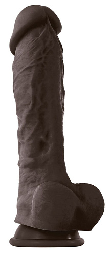Коричневый фаллоимитатор на присоске NS Novelties 8 Dildo NSN-0405-29 (24,5 см)