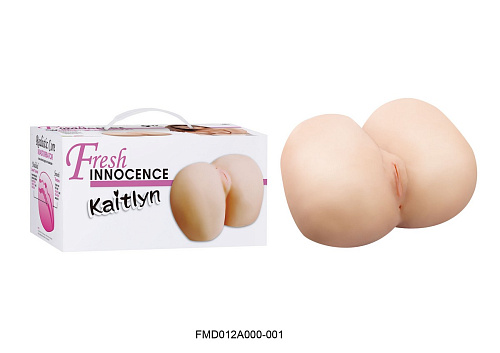 Реалистичная вагина с попкой телесного цвета NMC «Кейтлин» FMD012A000
