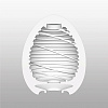 Мастурбатор-яйцо молочного цвета Tenga SILKY EGG-006