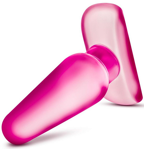 Розовая анальная пробка Blush Novelties Eclipse Anal Pleaser Medium BL-19700 (12 см)