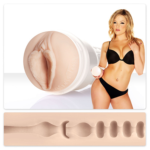 Мастурбатор-вагина телесного цвета Fleshlight Girls Alexis Texas Lotus FL582