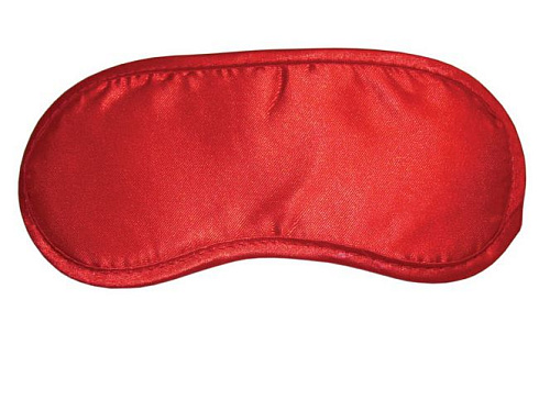 Красная маска на глаза Sportsheets и Sex Mischief Satin Blindfold SS10002