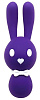 Фиолетовый вибростимулятор-зайчик Howells Dorcel 174011pur (16 см)