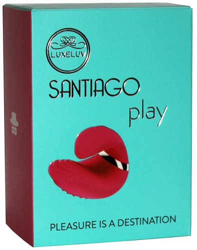 Розовый мини-вибратор LuxeLuv Santiago