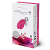 Розовый вибромассажёр для двоих на радиоуправлении We-vibe 4 Plus WV 4-PINK PLUS