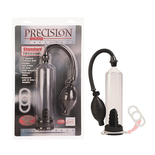 Прозрачная вакуумная помпа California Exotic Novelties Precision Pump Standard SE-0999-35-2