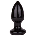 Чёрная анальная пробка LOVETOY (А-Полимер) MAGNUM 5 420500 (8,5 см)