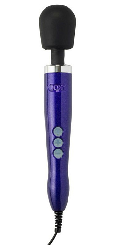 Фиолетовый вибратор Doxy Die Cast Wand Massager DOXYDCEU-PU (34 см)